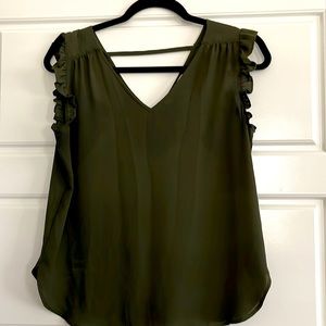Loft v-neck blouse